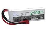 RC Modellbau AKKU Li-Polymer LiPo 2100mAh 11.1V für diverse Racing Cars, Helikopter, Flugzeuge und Modellboote etc.