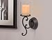 Candle Impressions Flameless Candle Wall Sconces w/ Timer and Duracell Batteries Included - Set of 2