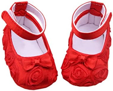 TANZKY® Fashion Baby Child Casual Sandals Summer Lodge Girl's Princess Shoes (L 9-12months, Red)