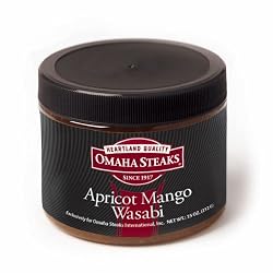 Omaha Steaks 1 (7.5 oz. jar) Apricot Mango Wasabi Sauce
