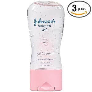 Johnson’s Baby Oil Gel, 6.5-Ounce (Pack of 3)Johnson’s Baby Oil Gel, 6.5-Ounce (Pack of 3)