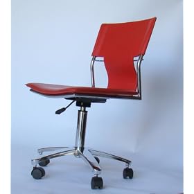 Lanza - High-low adjustable Desk Chairs Model C80-1RED