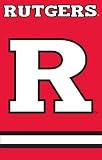 Rutgers Scarlet Knights Applique Embroidered Banner Flag 44x28 - NCAA Football Fan Shop Sports Team Merchandise