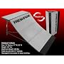 Freshpark Foldable Portable Quaterpipe Ramp