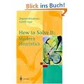 How to Solve It: Modern Heuristics