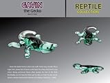 Gavin the Gecko Looking Glass Torch SculptureIMAGE