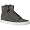 Dark Grey Waxed Suede