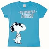  : Peanuts - Snoopy No Cameras Ladies T-Shirt
