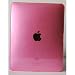 Pink Clear Solid Color Transparent Crystal Snap on Hard Skin Shell Jacket Case Apple Ipad Tablet Ultra Slim Fit + Premium Precut Screen Protector/Guard