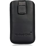 Produkt-Bild: Wicked Chili PU Leder Tasche f&uuml;r Samsung S5830 Galaxy ACE / GT-S5830 - Etui H&uuml;lle Pouch (weich gef&uuml;ttert, Ausziehhilfe)
