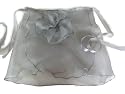 Silver Organza Wrap Ballet Skirt w/matching Hair Scrunchie Adult-Child-Plus