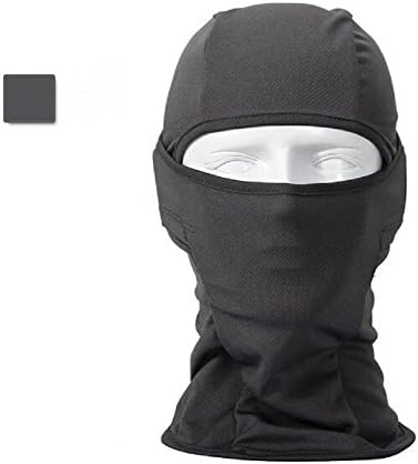 Balaclava Sports Face Mask [6 in 1] For Skiing, Hiking, Cycling, Motorcycling, Snowboarding, - Warm Breathable Outdoor Hood - Neck Warmer - Ski Mask - Protection Against Wind and UV - For Use In Winter And Summer - Fits Under Any Helmet - One Size Fits All - 100% Highest Premium Quality Polyester