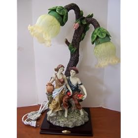 Adam and Eve Style Table Lamp -- 21