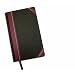 Adams Record Ledger, 8.63 x 14.13 Inches, Black Covers with Maroon Spine, 300 Pages (ARB814R30)