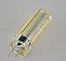Maxfire 110v-120V 6w G8 Dimmable SMD 3014 152LEDS warm White 3000k 30W-50W Halogen Replacement for Crystal Ceiling Lamp Light