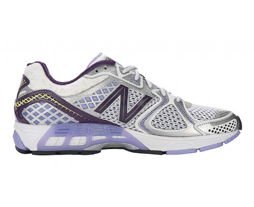 NEW BALANCE W1260V2 Damen Laufschuhe, Purple/Grau, 41.5 - Breite D