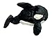 Rittle Furry Orca Whale Sea Animal Hat, Realistic Plush Costume Headwear - One Size Black, White