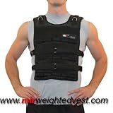 (Weekly Sale) New! MiR Pro 45Lbs Slim Weighted Vest (WEIGHTS INCLUDED. For both men and women.One size fits all.)