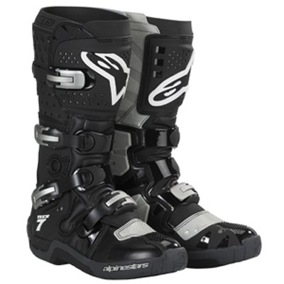 Alpinestars Tech 7 Black Motocross Boots MX (Size 