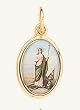 Gold Plated Religious Medal - St. Martha