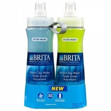 Brita Sport Water Filter Bottle, Multi-Pack