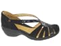 Women Shoes CLARKS 86339 UN.CHART BLACK LEATHER SIZE 7.5M