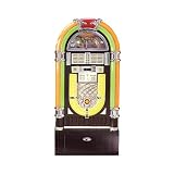 Full Size Jukebox Stand with 10 Disc CD Changer by Crosley Radio