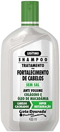 Shampoo Gota Dourada Cabelos Cacheados 430 ML