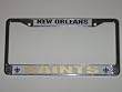 NEW ORLEANS SAINTS Durable Metal LICENSE PLATE FRAME