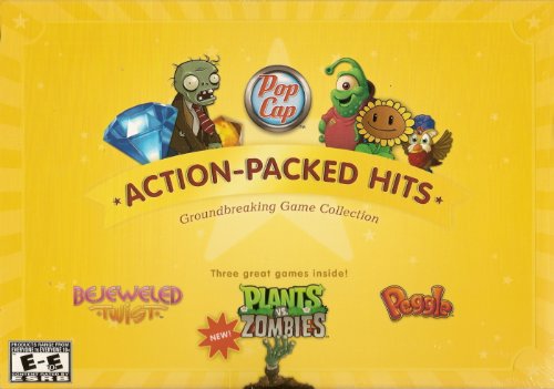 Pop-Cap Action-Packed Hits - 3 Computer Video Games 