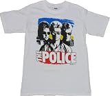 MENS POLICE SUNGLASS WHITE TEE by