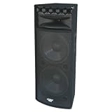 Pyle PADH215 2000W Heavy Duty Speaker MDF Construction with Reinforced Corners