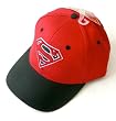 DC Comics Superman Classic Logo Red Baseball-style Flex-fit Hat
