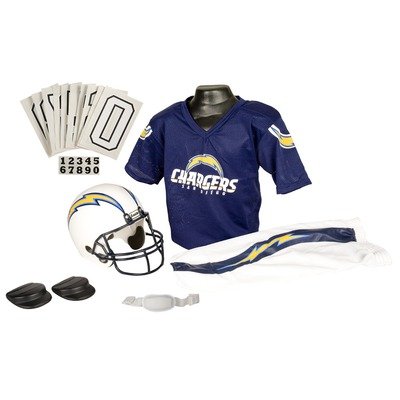 Franklin Sports NFL San Diego Chargers Deluxe Youth Uniform Set Medium #15701F27