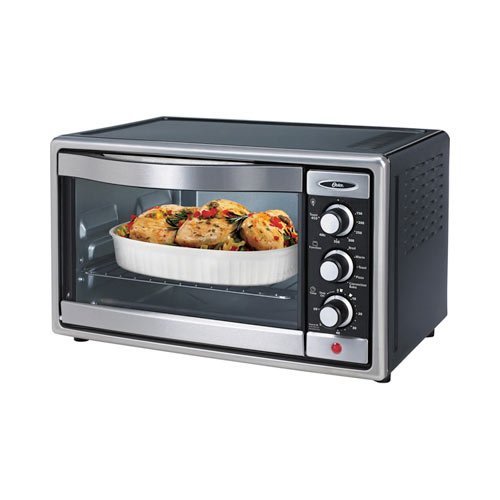 2 Slice Toaster Oster 6081 Countertop Toaster Oven, Brushed