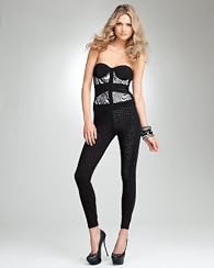 Kaleidoscope Corset Jumpsuit - bebe Addiction
