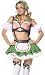 Oktoberfest Sexy Skirt Costume German Heidi Beer Maid Serving Wench Cute October fest Girl Outfit
