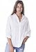 CAMIXA Women's Crushed Linen Casual Button-down Shirt Start from the basic