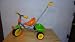 Full Metal Frame Childrens Trike, Two-Tone Color - Green / Orange