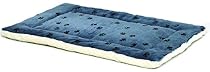 Reversible Paw Print / Fleece Pet (Dog / Cat) Bed

