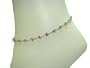 Anklet Bracelet Fashion Jewelry - Silver Tone Hearts