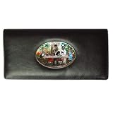 Limited Edition Violano Wallet Checkbook Cover Hollyberry Park Animals