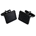 Stainless Steel Blackplated Black Carbon Fiber title=