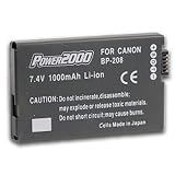 Power 2000 ACD724 Rechargeable Camcorder Battery