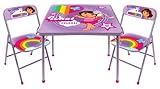 Dora the Explorer Square Table and Chair Set