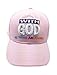 Aesthetinc Christian with God All Things are Possible Cap Hat (Pink)