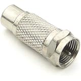 RiteAV - RCA Female to F-Type Coax Male Adapter