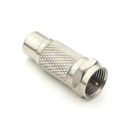 RiteAV RCA Female to FType Coax Male Adapter