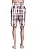 CYZ Men's 100% Cotton Plaid Poplin Woven Lounge/Sleep Shorts-F46-L