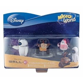 Disney Micro World Wall-E Micro Figures